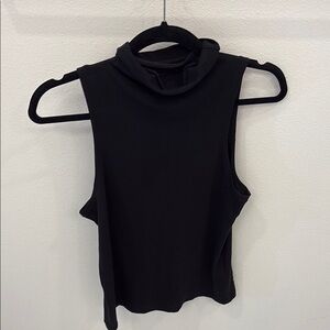 J Crew Sleeveless Mock Neck Top